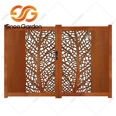 Corten فولاد نرده دروازه
