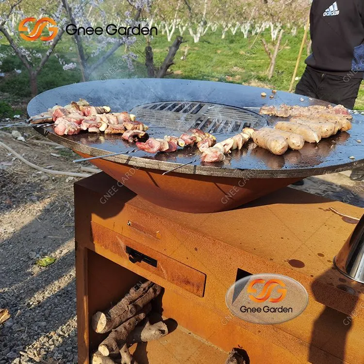 مدل های BBQ فولاد کورتن