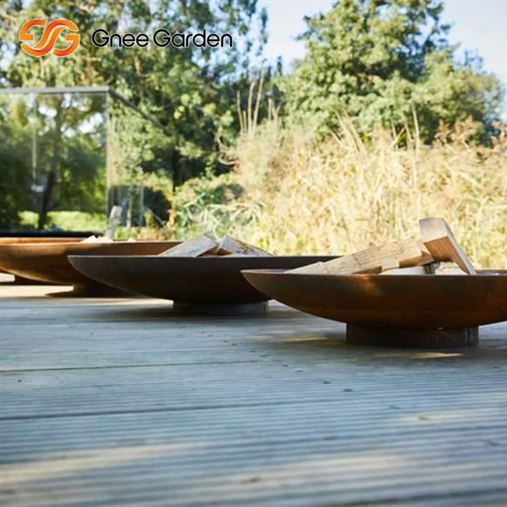 Corten Round Fire Bowl جذابیت بی انتها