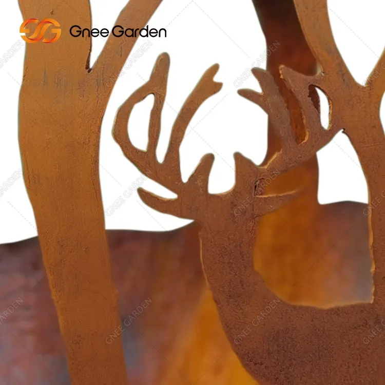 حوزه آتش نشانی کورتن برای باغهای با مضمون جنگل