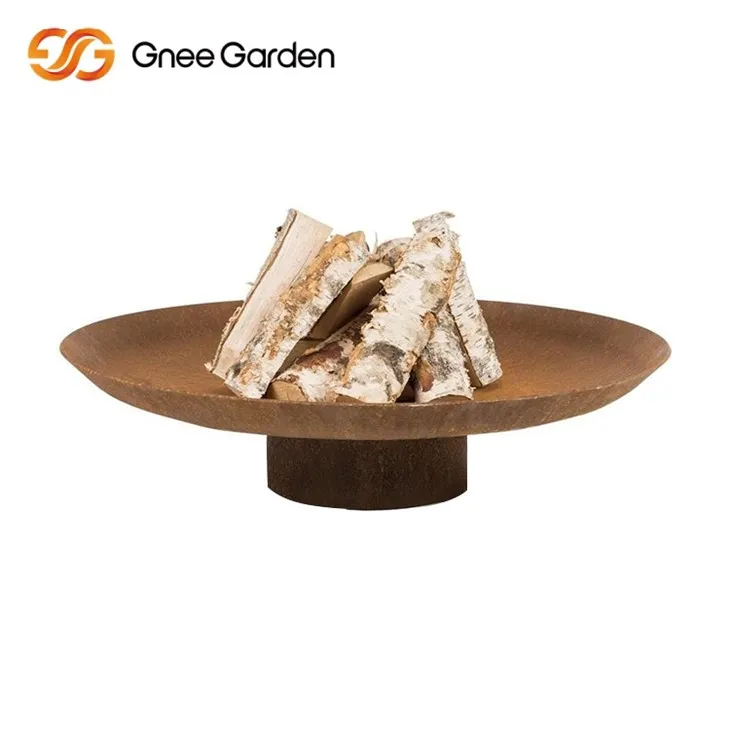 Corten Rustic Fire Pit به سبک مدرن