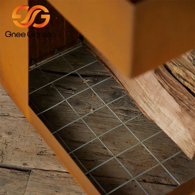 شومینه مستقل کورتن استیل