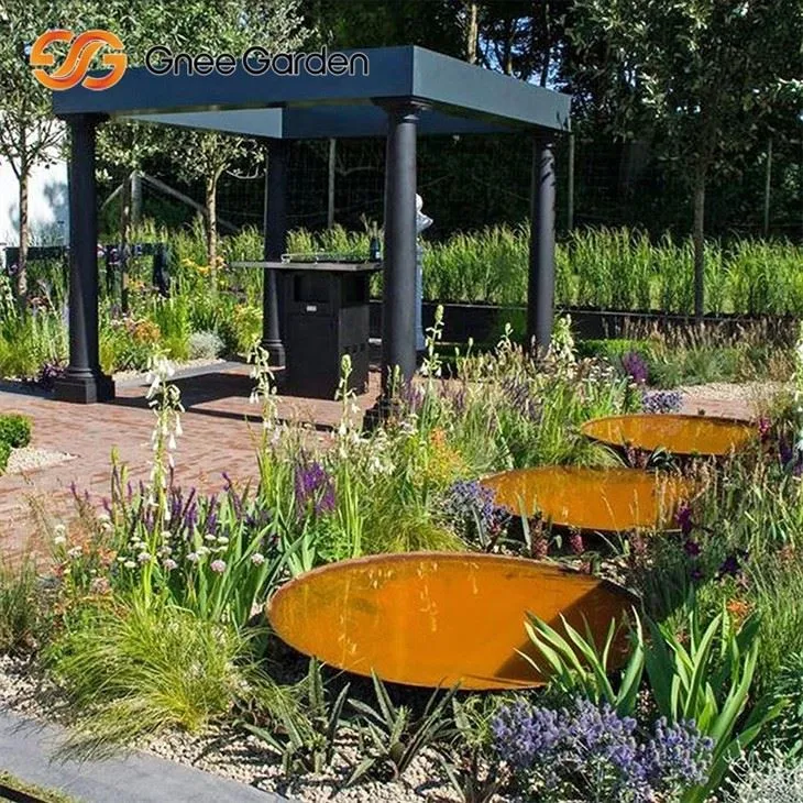 Corten Steel Fire Pit ضد آب