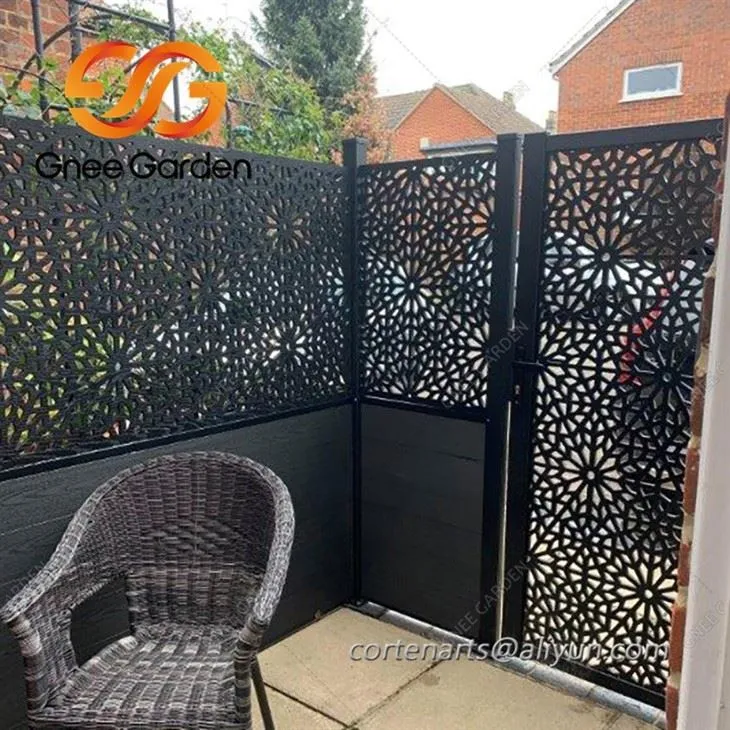 Corten Steel Walkway Gates