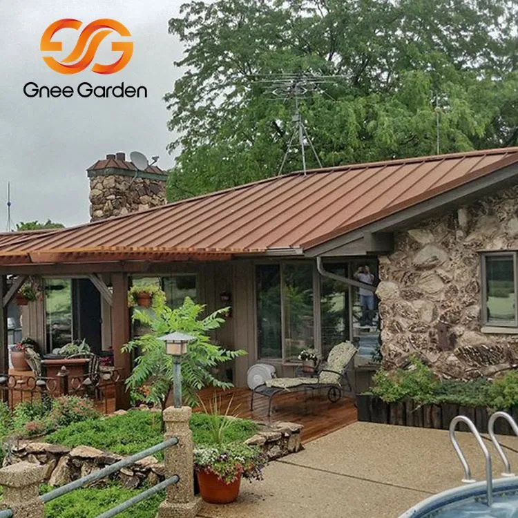 سقف درز ایستاده استیل کورتن