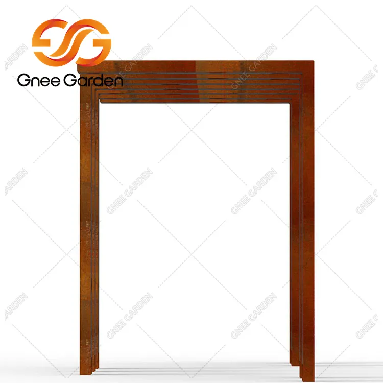 Corten Steel Pasio Garden Gazebo