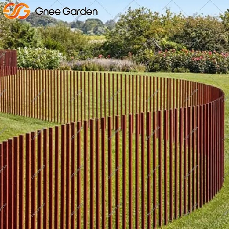 پانل های حصار فولادی کورتن تزئینی برای فضاهای فضای باز