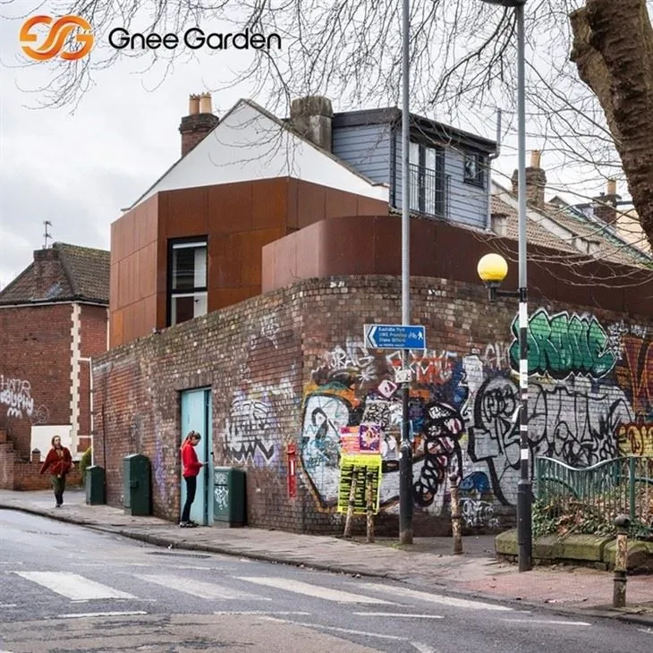 Industrial Corten Metal Facade Cladding​