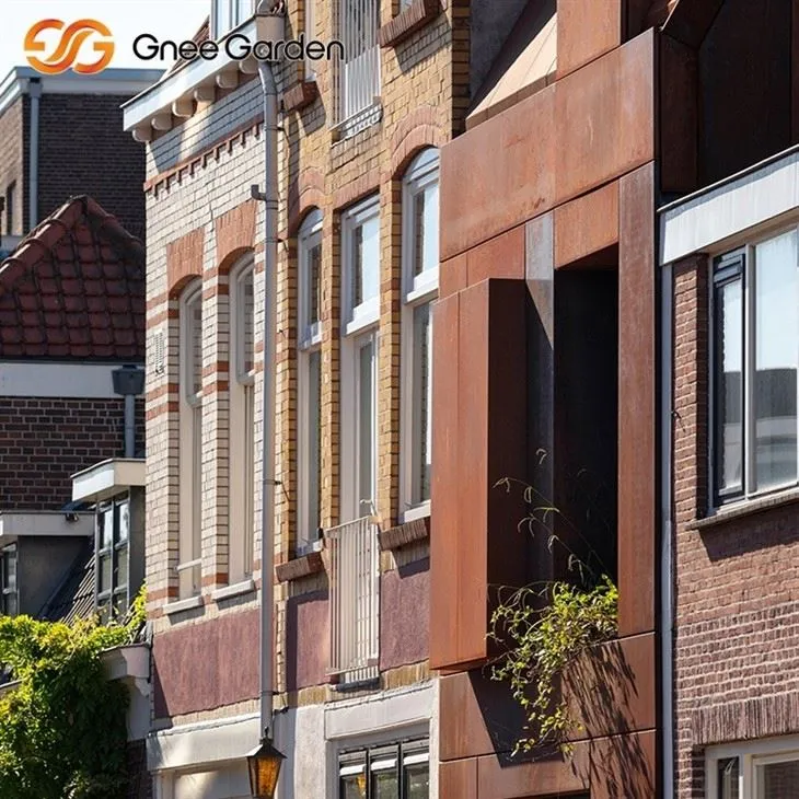 Facade Panels Corten Steel Corrosion Resistant