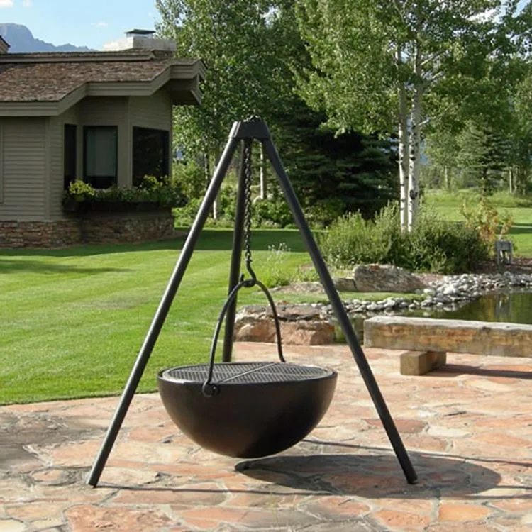 گودال آتش با کباب پز