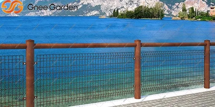 Corten steel fencing panels Corten steel fencing panels