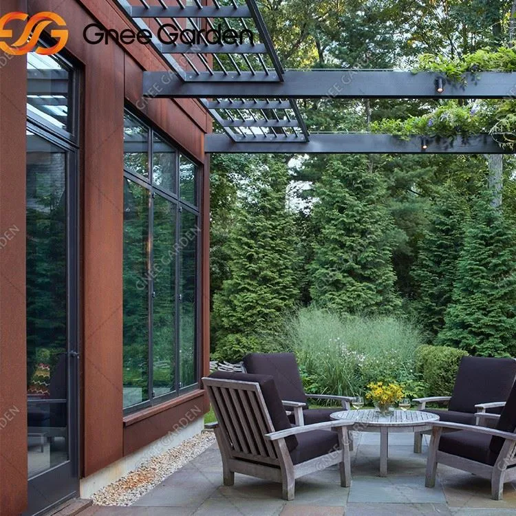 Outdoor Garden Corten Wall Cladding