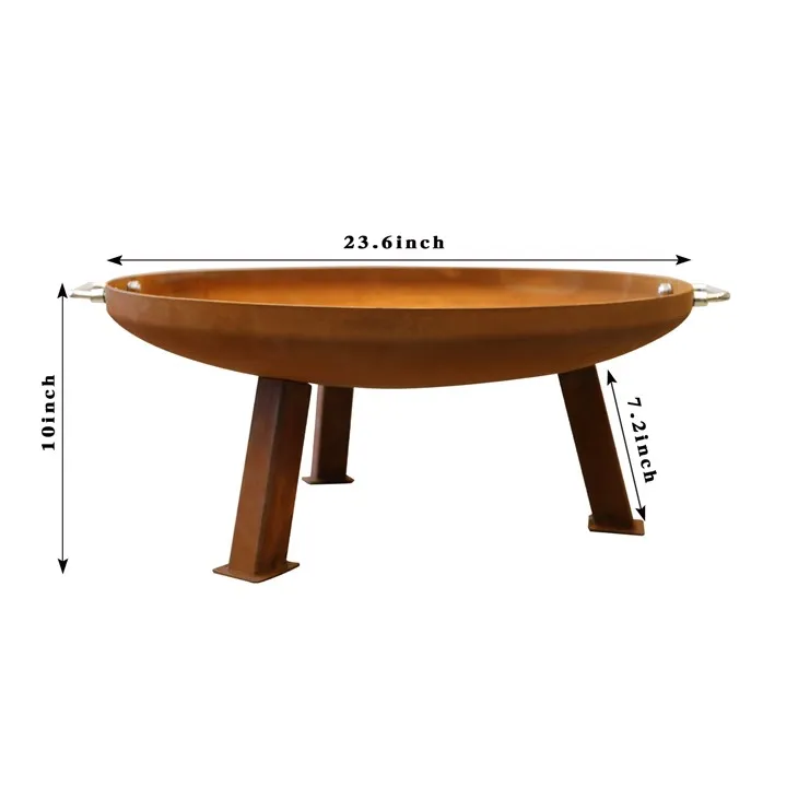 مشعل آتش سوزی فولادی در فضای باز