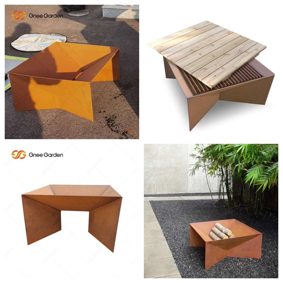 corten camping fire pit corten camping fire pit