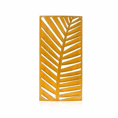 طراحی مستطیلی صفحه نمایش فولادی کورتن سفارشی