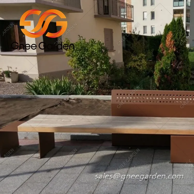 مبلمان فضای باز استیل